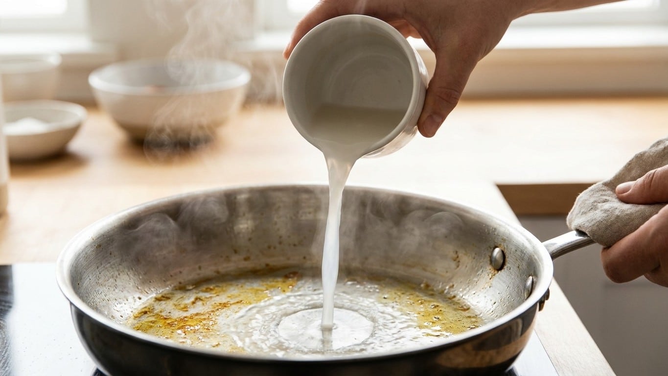 Je jetais l'eau de cuisson des p&acirc;tes dans l'&eacute;vier chaque soir : une cuisini&egrave;re m'a montr&eacute; ce qu'elle faisait sur mes po&ecirc;le...