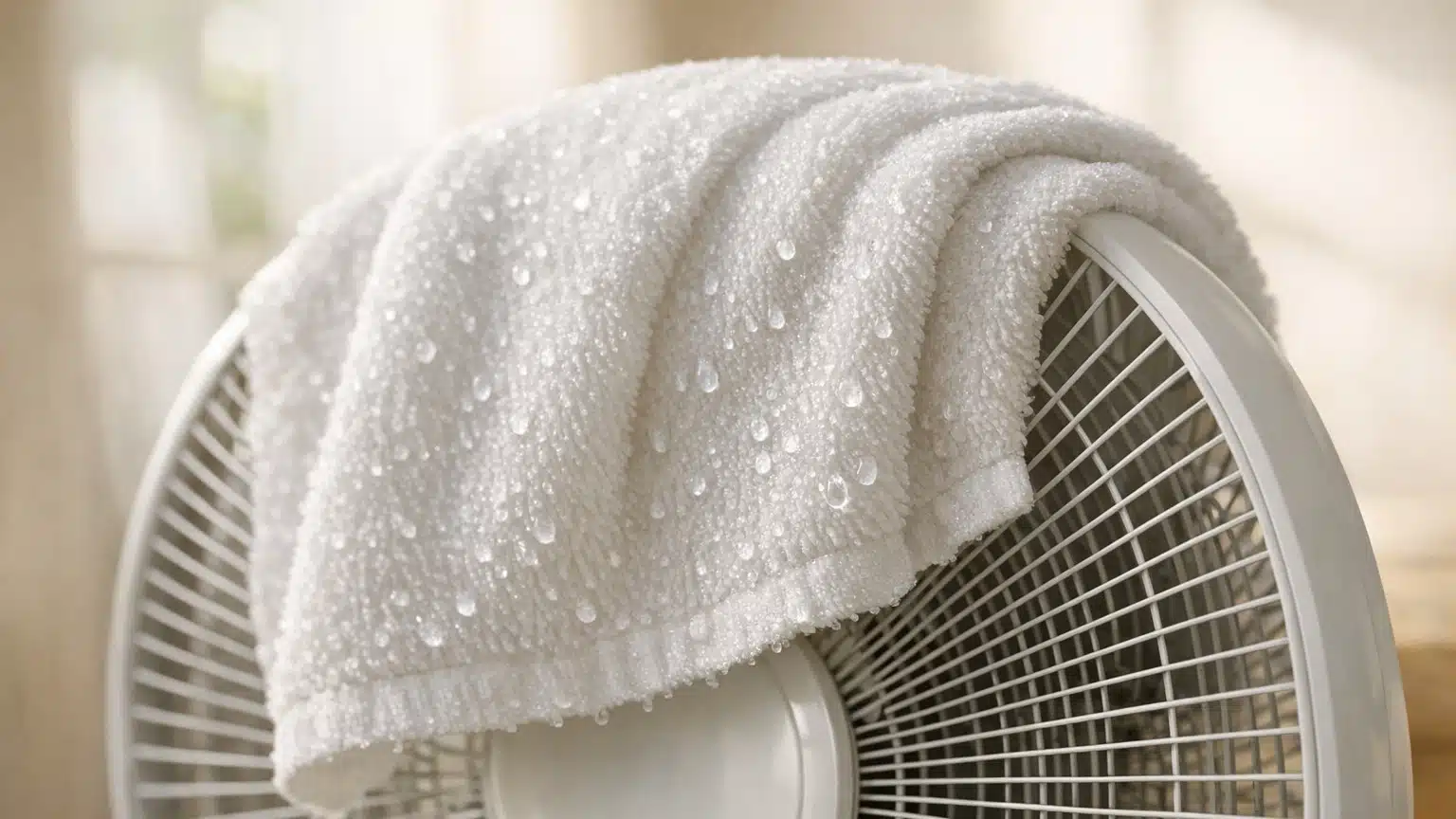Le geste des anciens contre la canicule sans climatiseur : ce qu'ils tendaient devant le ventilateur rafra&icirc;chissait vraime...