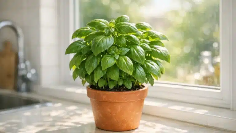 Les anciens posaient toujours cette plante sur le rebord de la cuisine en &eacute;t&eacute; : la raison oubli&eacute;e refait surface en 2026