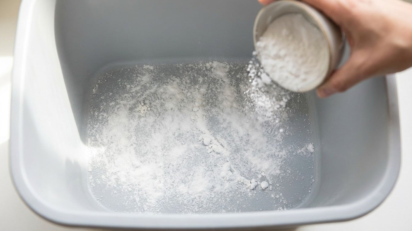 &laquo; Ma cuisine ne sent plus rien malgr&eacute; les 39&deg;C &raquo; : il suffit d&rsquo;une couche de bicarbonate au fond de la poubelle avant de p...
