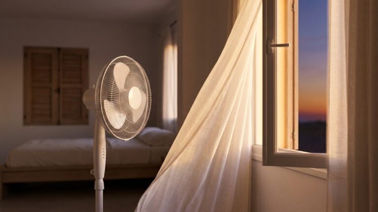 Fini la chambre &eacute;touffante m&ecirc;me ventilateur allum&eacute; toute la nuit : l'endroit o&ugrave; les anciens le posaient le soir fait chute...