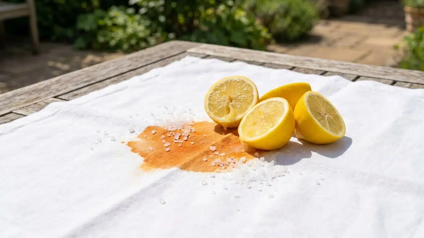 Fini la tache de rouille qui vire au jaune ind&eacute;l&eacute;bile sur le linge blanc : ce que les lavandi&egrave;res laissaient s&eacute;cher au sol...
