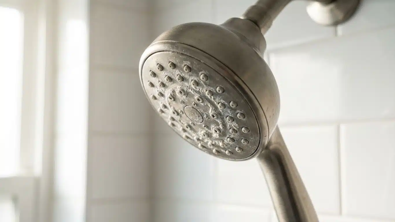 Je d&eacute;montais mon pommeau de douche &agrave; chaque fois que les buses se bouchaient : depuis qu'une ancienne m'a montr&eacute; ce qu'ell...