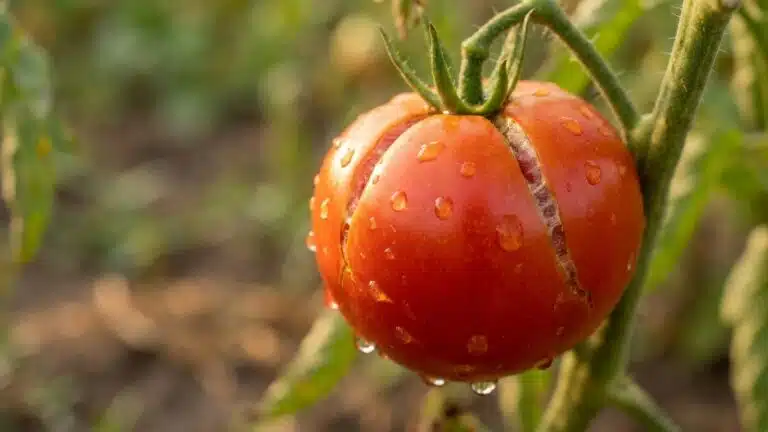 &laquo; Je pensais que c'&eacute;tait la chaleur &raquo; : pourquoi vos tomates se fendent en r&eacute;alit&eacute; juste apr&egrave;s vos arrosages