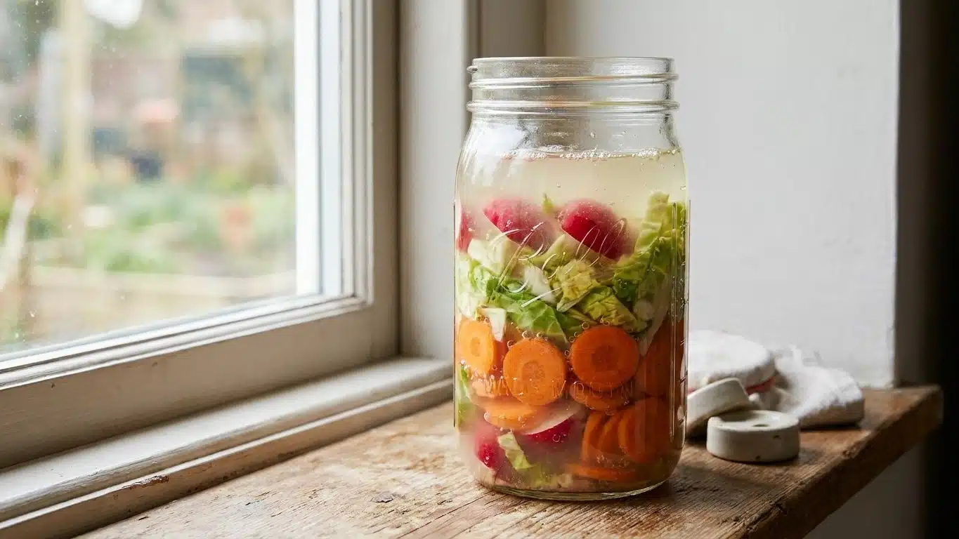 &laquo; Je pensais que mes l&eacute;gumes moisiraient sans frigo &raquo; : ce que nos anciens faisaient avec du sel et de l'eau les garde des...