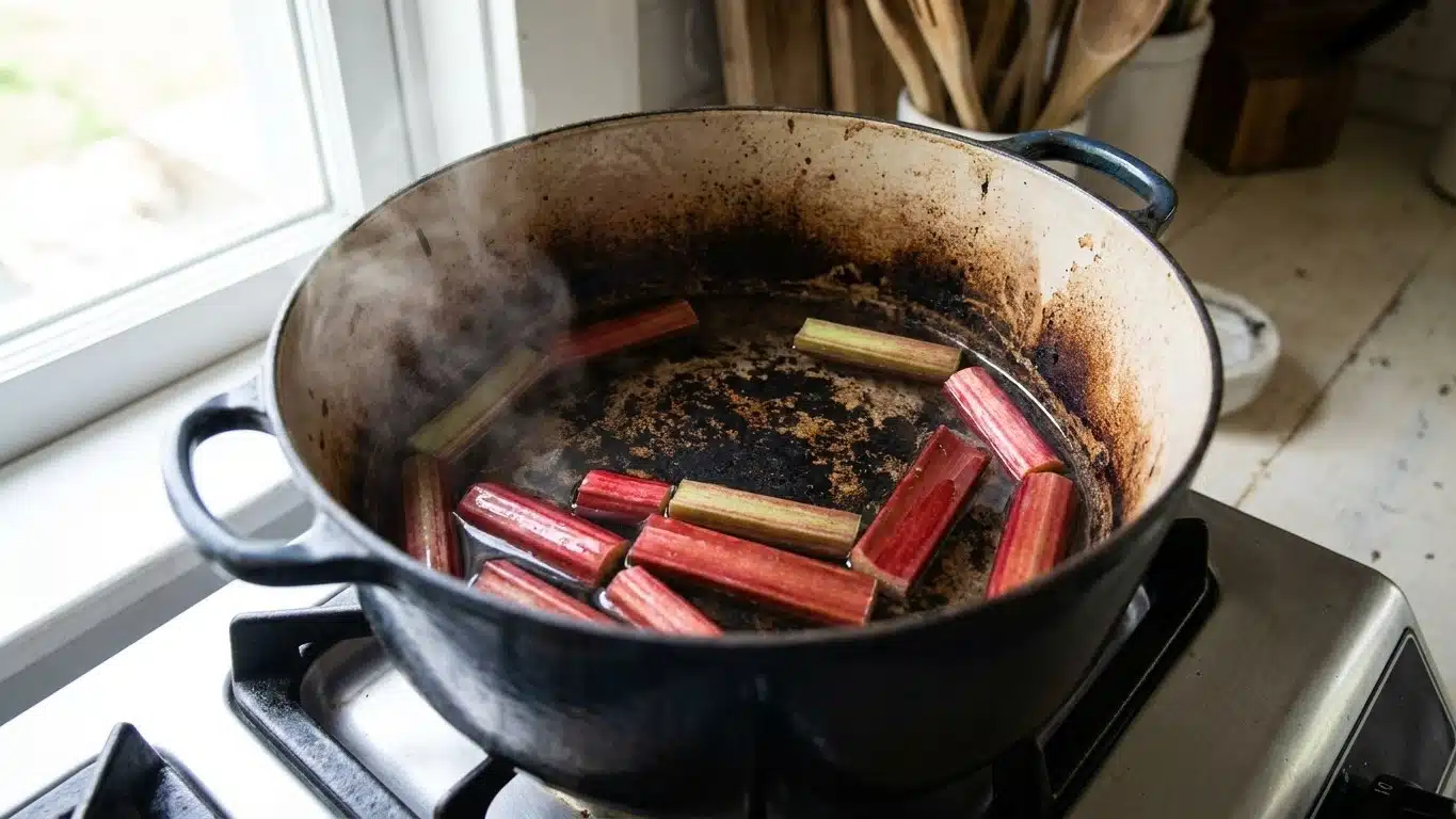 Ma grand-m&egrave;re ne grattait jamais le fond br&ucirc;l&eacute; de ses casseroles et pourtant l'&eacute;mail ressortait intact : ce qu'elle y fais...