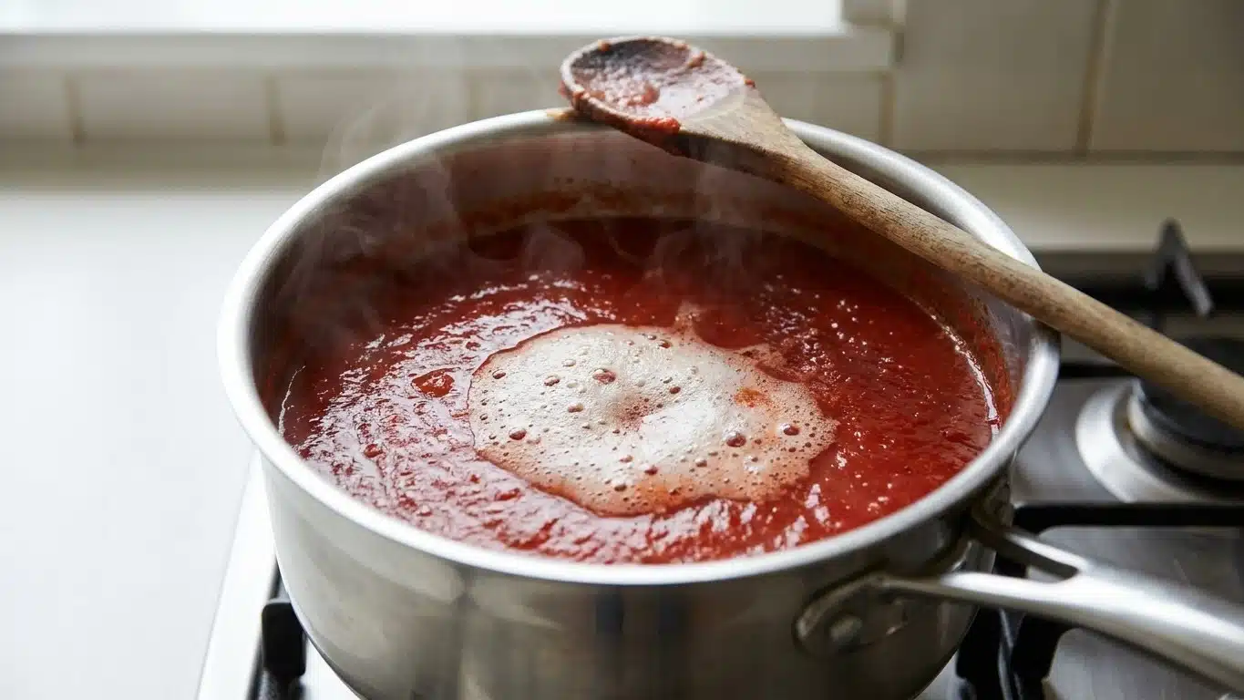Ma sauce tomate piquait toujours un peu sur la langue : un cuisinier m'a montr&eacute; ce qu'il jetait dedans &agrave; la place du sucre
