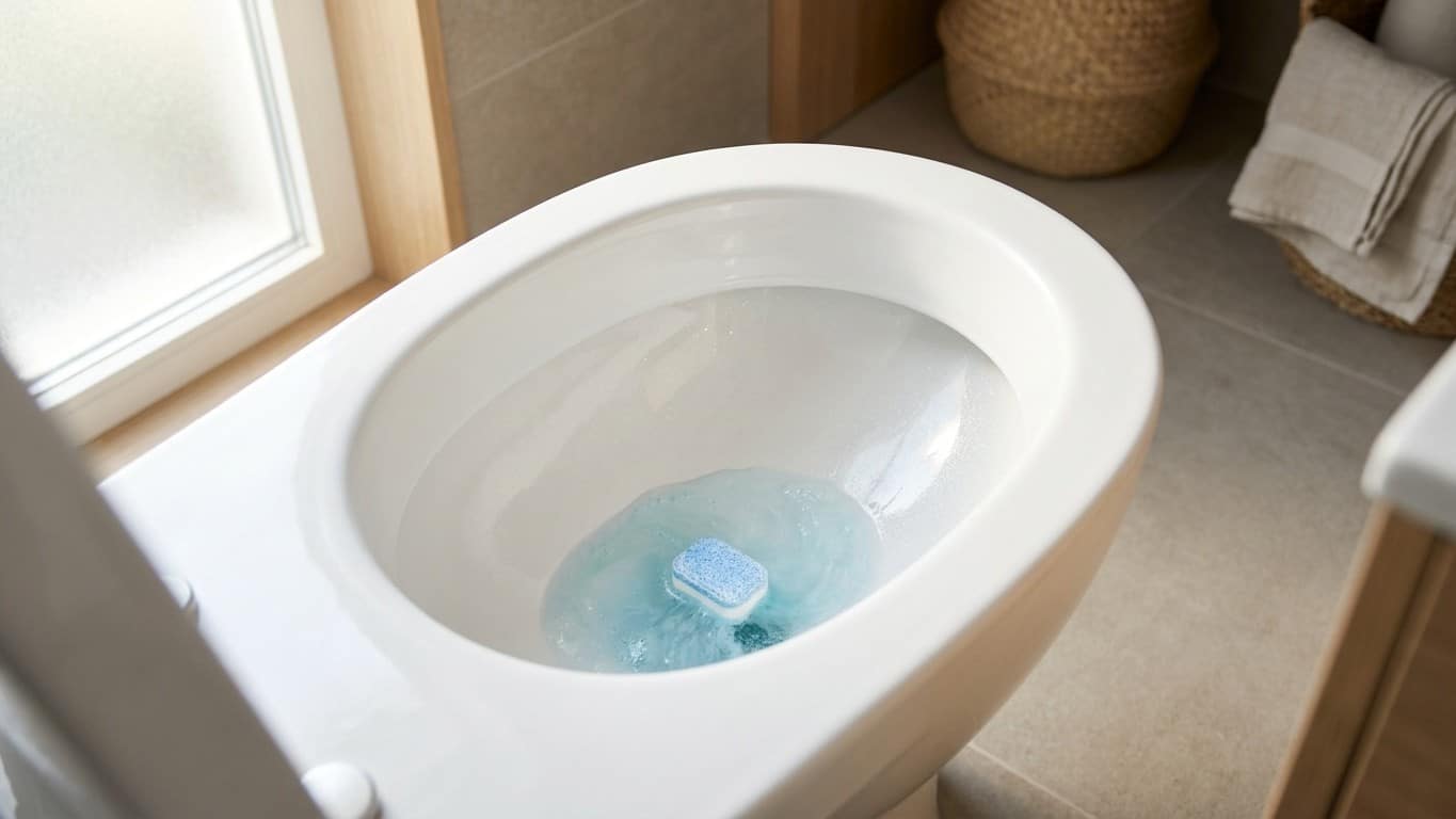 Ma voisine ne frotte jamais sa cuvette et pourtant l'&eacute;mail reste blanc : ce qu'elle laisse fondre toute la nuit fait le tr...