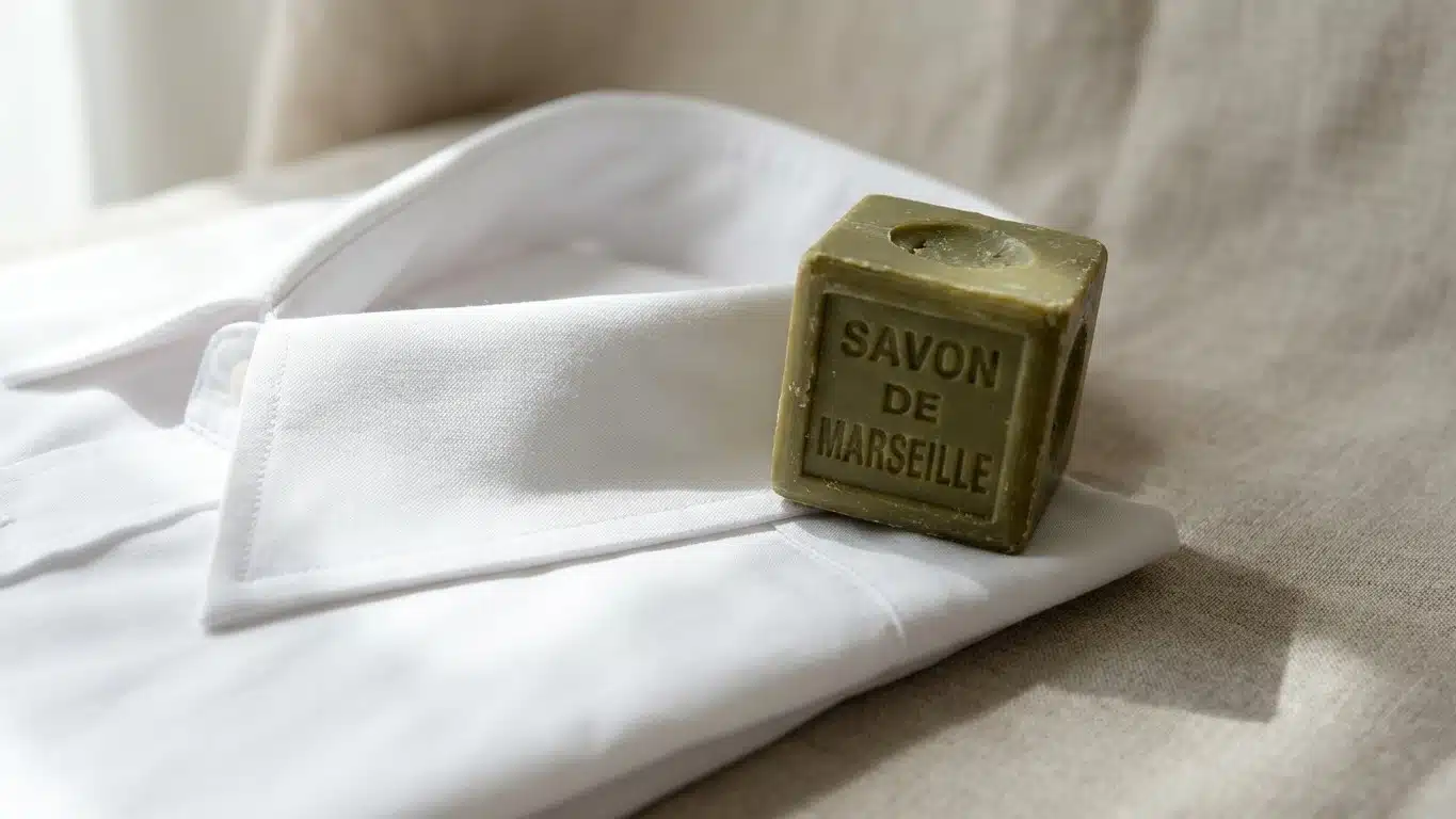 Ma voisine ne met jamais de d&eacute;tachant sur ses cols de chemise et pourtant ils ressortent blancs : ce qu'elle frotte &agrave; sec ...