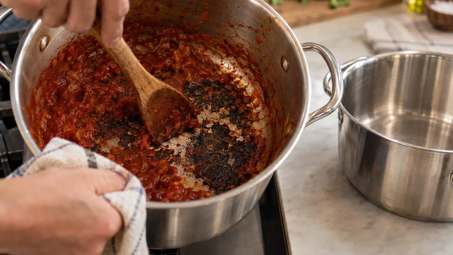 Goût de brûlé dans sauce tomate et sauce à spaghetti : ce qui marche vraiment