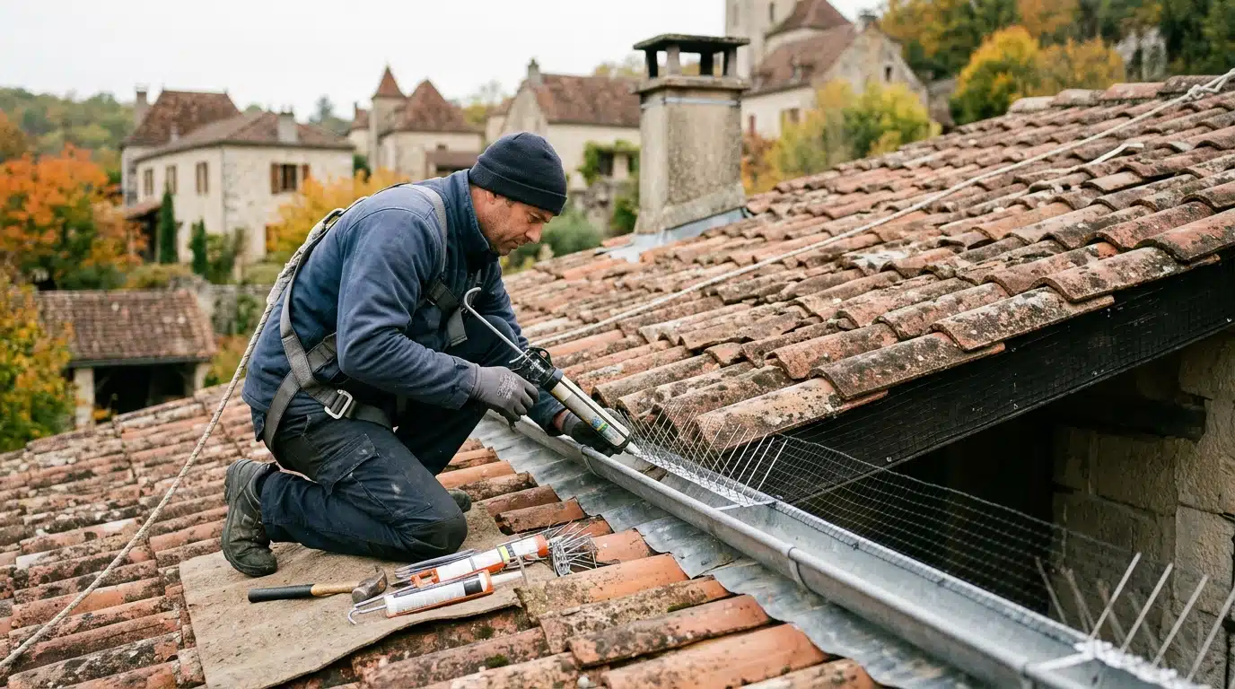 Je chassais les pigeons de mon toit tous les matins depuis deux ans : un couvreur m&rsquo;a montr&eacute; les trois choses &agrave; poser avant l&rsquo;hiver