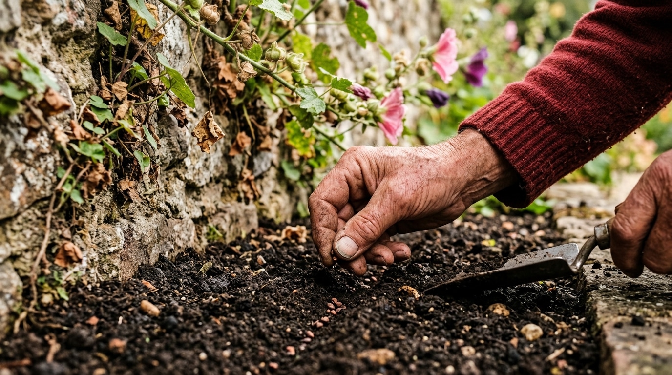Le semis d’octobre que les jardiniers malins collent toujours contre un mur