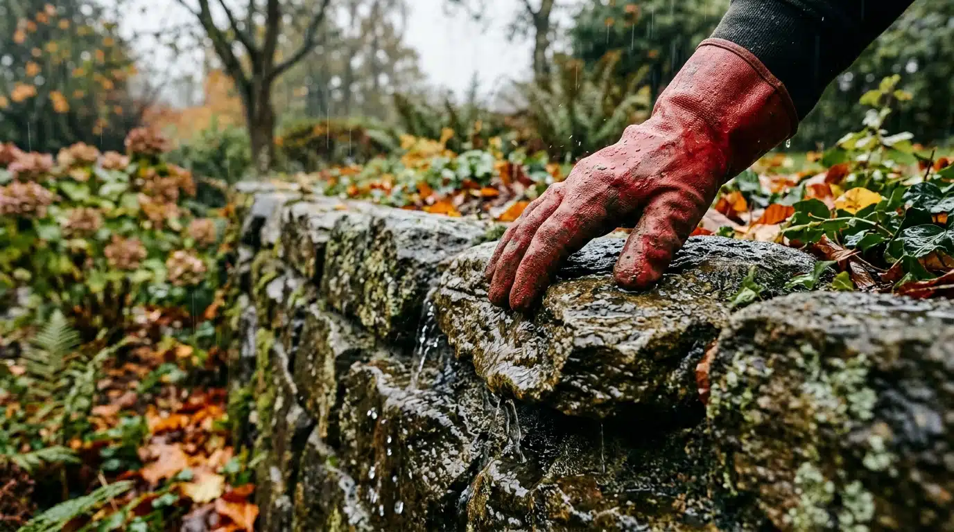 Peu de jardiniers le savent, pourtant c&rsquo;est ce qui fait pencher un muret d&egrave;s les premi&egrave;res pluies