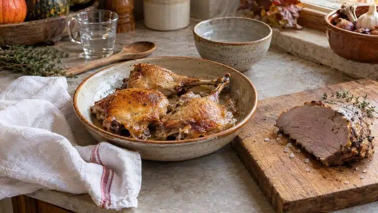 Dessaler viande d&eacute;j&agrave; cuite et canard confit : temps de trempage, eau &agrave; changer, r&eacute;sultat