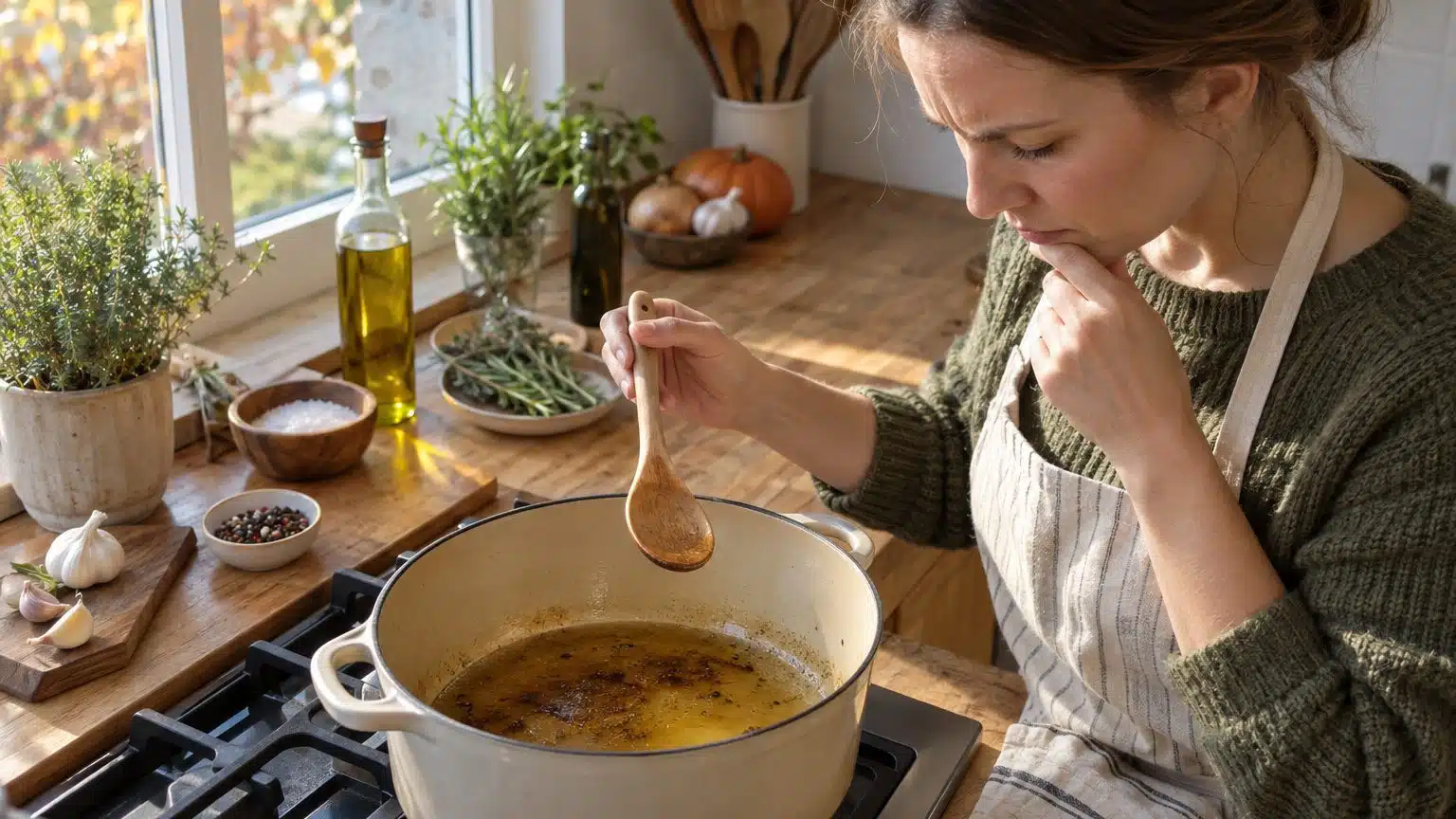 Go&ucirc;t de rance : corriger le go&ucirc;t sans refaire la recette
