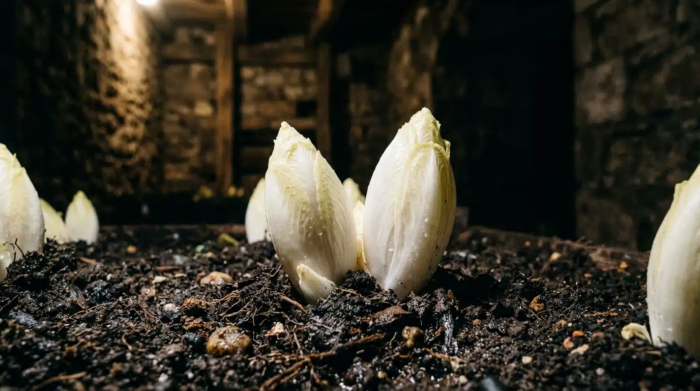 Je forçais mes endives en cave : un maraîcher m’a montré ce qui rendait mes chicons amers