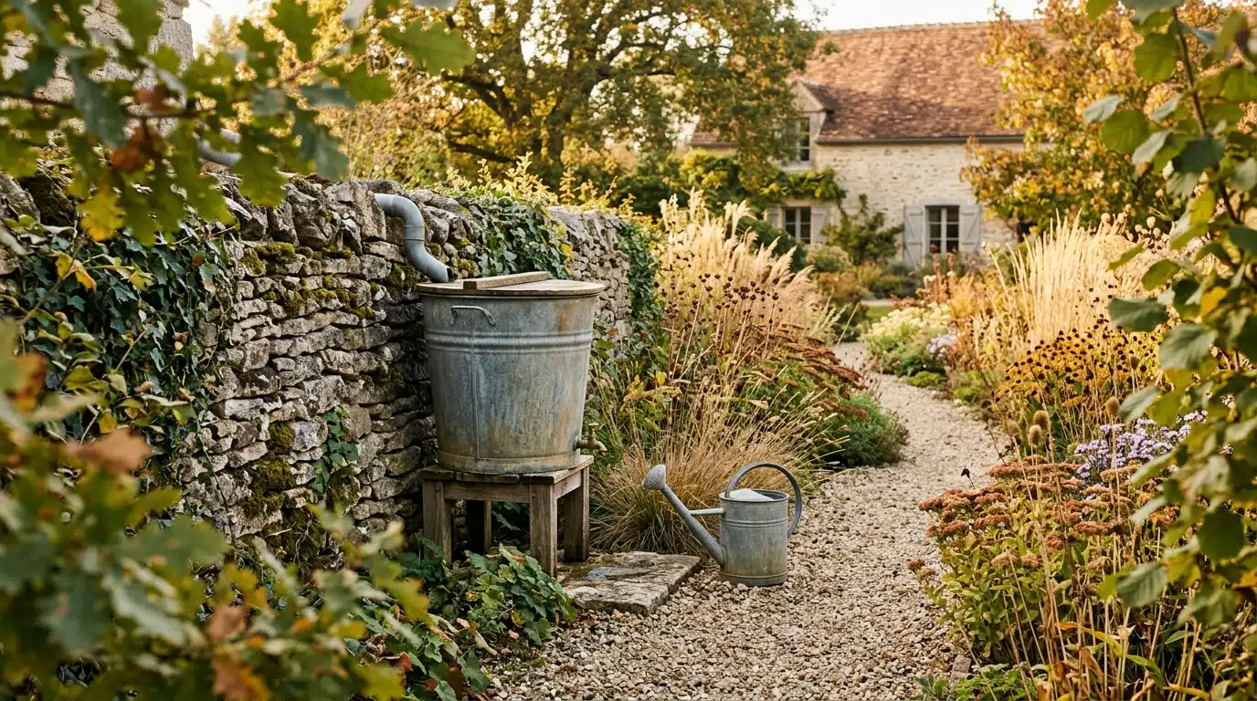 Les anciens vidaient toujours leur récupérateur d’eau avant la Toussaint