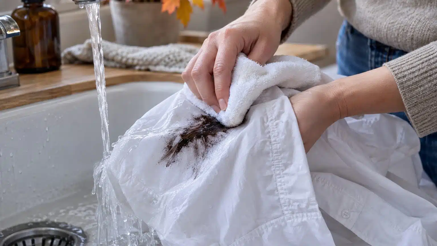 Tache de teinture pour cheveux : la faire partir m&ecirc;me s&egrave;che ou d&eacute;j&agrave; lav&eacute;e